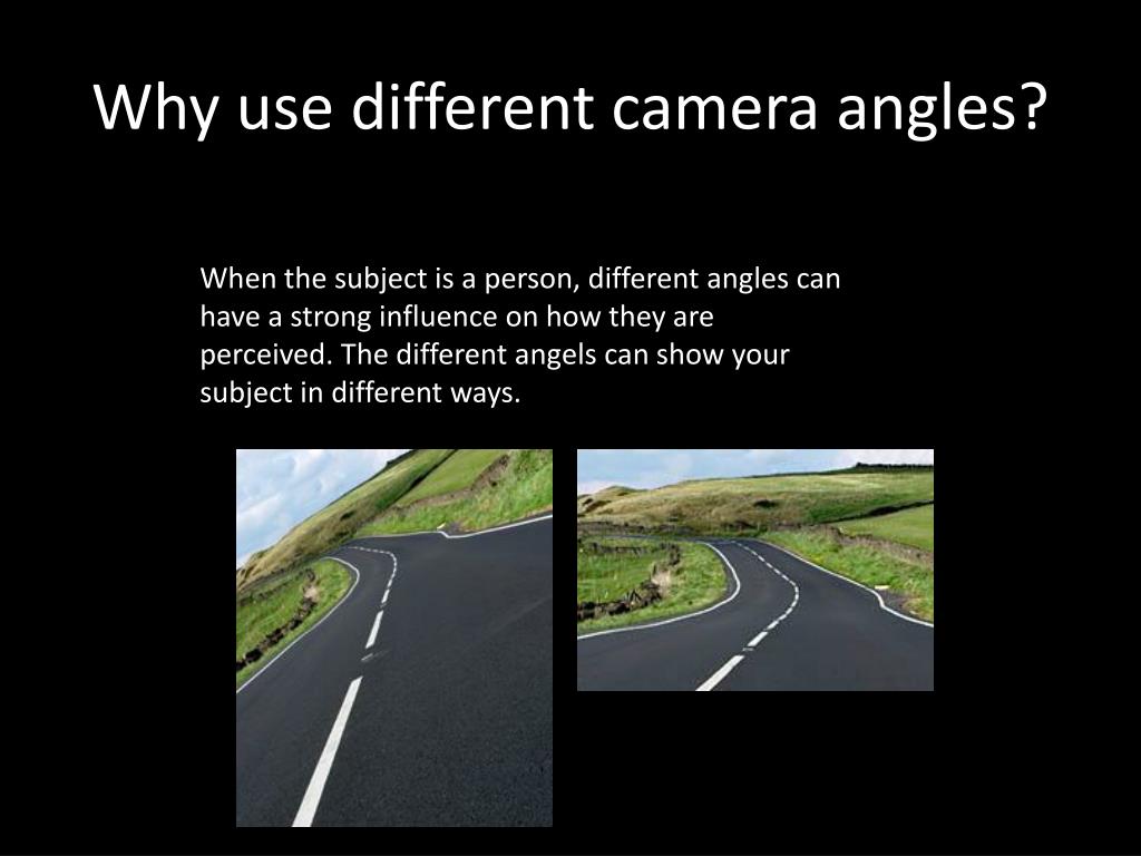 PPT What Are The Different Types Of Camera Angles? PowerPoint