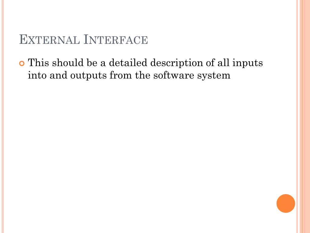PPT Software Requirement Specification(SRS) PowerPoint Presentation