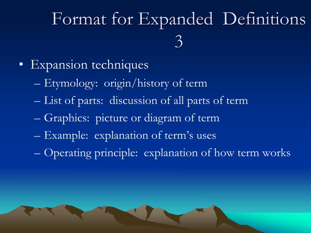 PPT TECHNICAL DEFINITION PowerPoint Presentation, free download ID