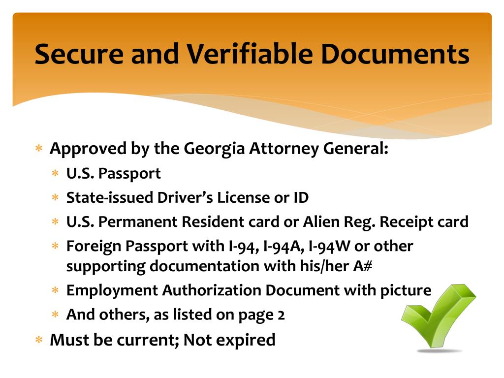PPT Verification of Eligibility for Public Benefit PowerPoint
