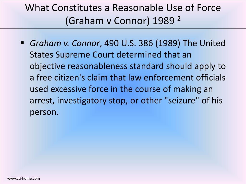 PPT Understanding An Officer’s Use of Force PowerPoint Presentation