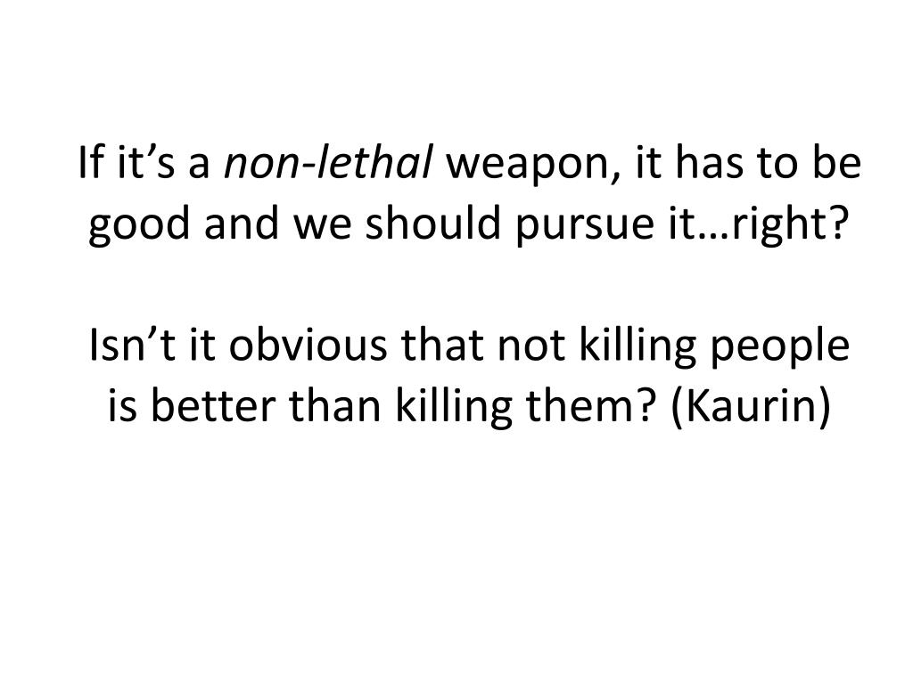 PPT Ethics of E merging Technologies EM and NonLethal Weapons PowerPoint Presentation ID