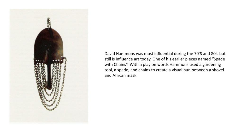 PPT David Hammons PowerPoint Presentation, free download ID1560194