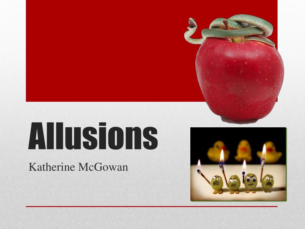 PPT Allusions PowerPoint Presentation, free download ID1560947