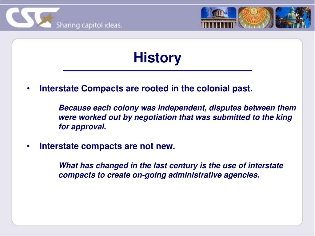 PPT Interstate Compacts Overview & Use PowerPoint Presentation ID
