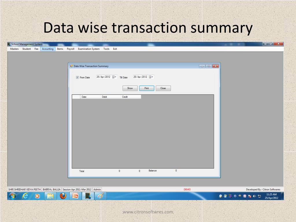 PPT School Management System PowerPoint Presentation, free download