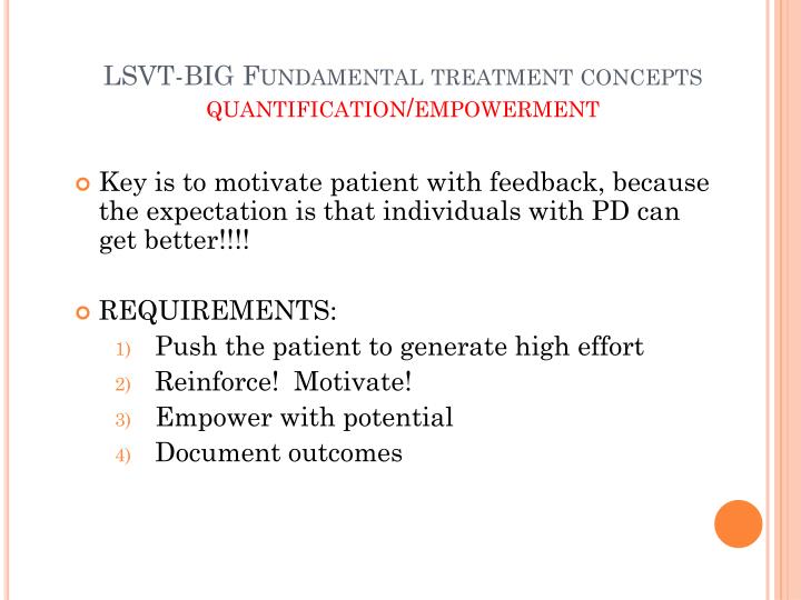 Exercise Program Lsvt Big Exercise Program