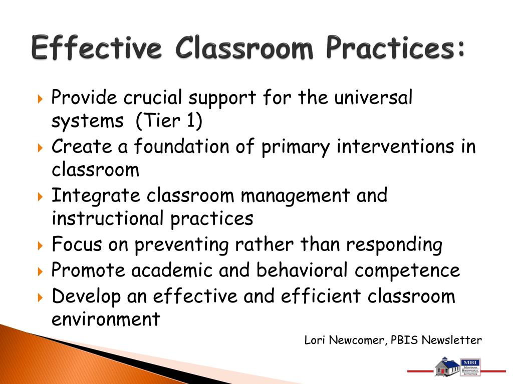 PPT EFFECTIVE CLASSROOM PRACTICES THE “GREAT 8” PowerPoint