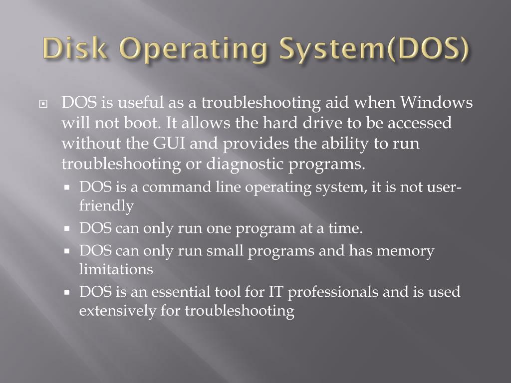 PPT Formatting and Partitioning Hard Drives, and DOS PowerPoint