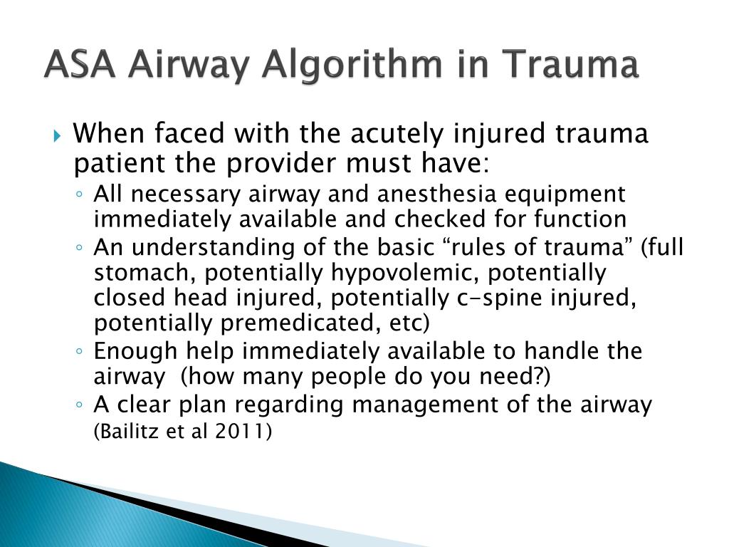PPT Select Anesthesia Airway Related Emergencies Management and