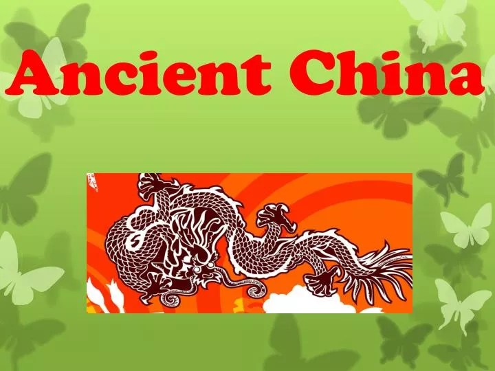 PPT Ancient China PowerPoint Presentation, free download ID1573142