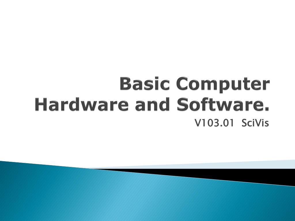 PPT Basic Computer Hardware and Software. PowerPoint Presentation