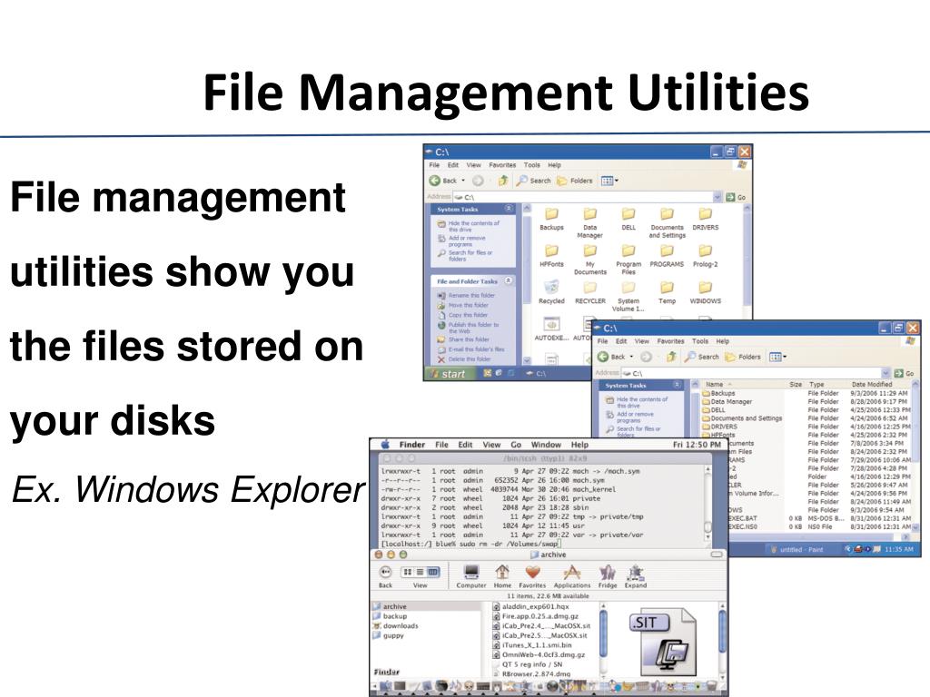 PPT Operating Systems & File Management PowerPoint Presentation ID