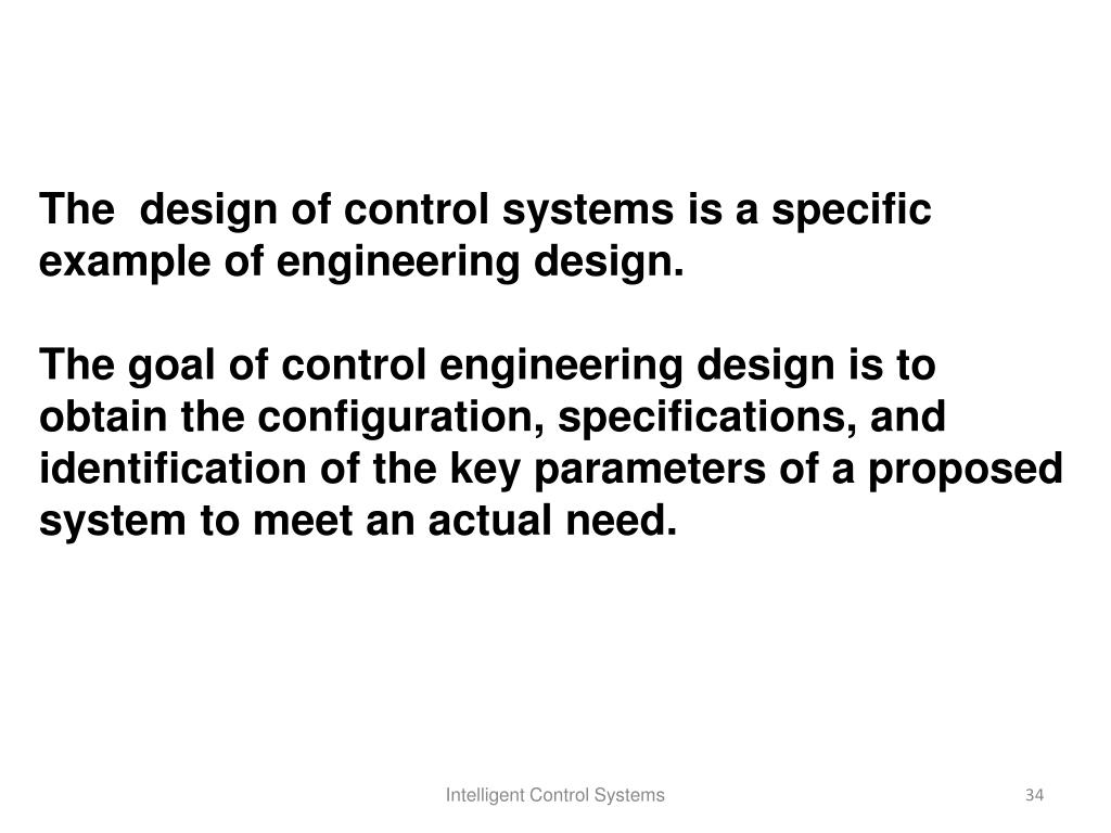 PPT INTELLIGENT CONTROL SYSTEMS Day 1/2 PowerPoint Presentation, free