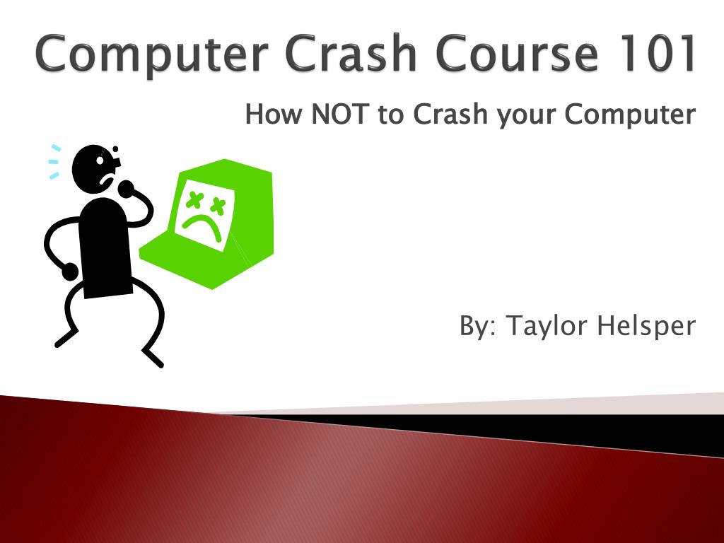 PPT Computer Crash Course 101 PowerPoint Presentation, free download