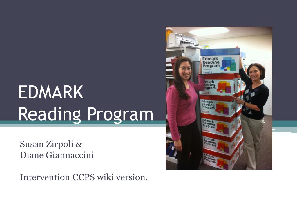PPT EDMARK Reading Program PowerPoint Presentation, free download