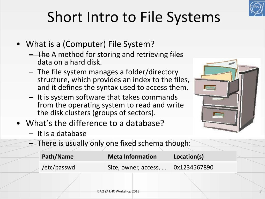 PPT Data Storage File Systems and Storage Software PowerPoint