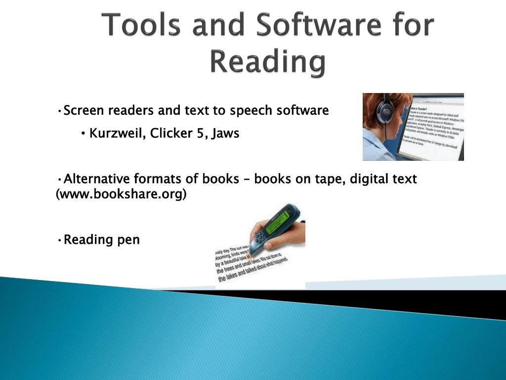 PPT Assistive Technology for Reading and Writing PowerPoint