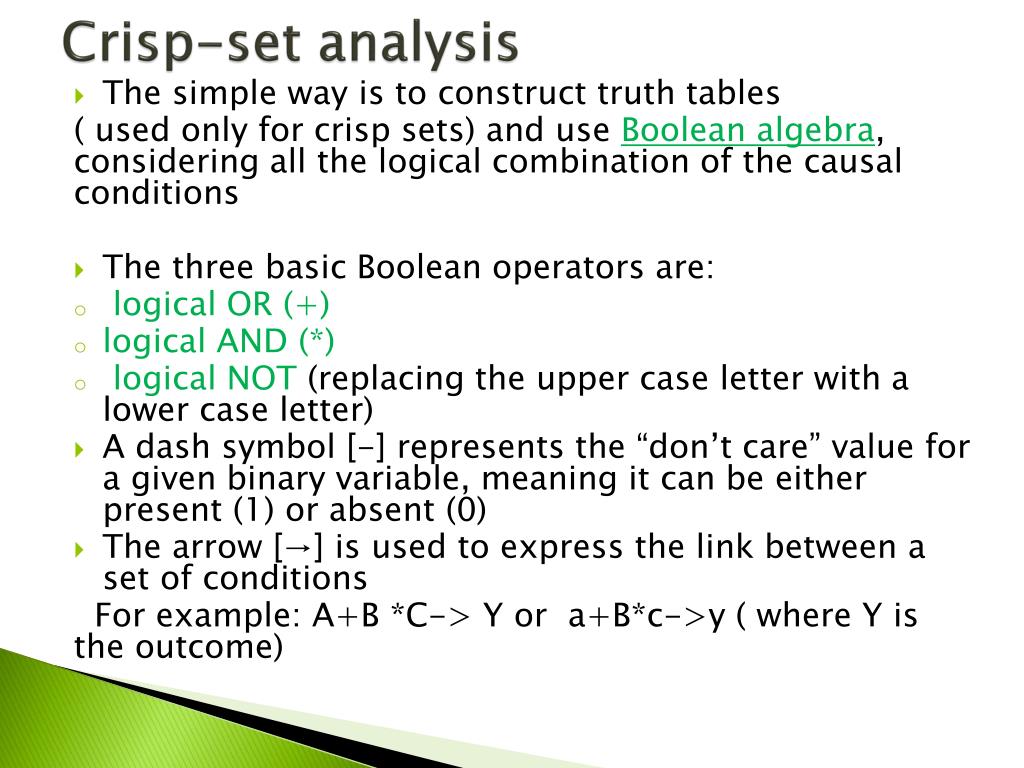 PPT Qualitative Comparative Analysis PowerPoint Presentation, free