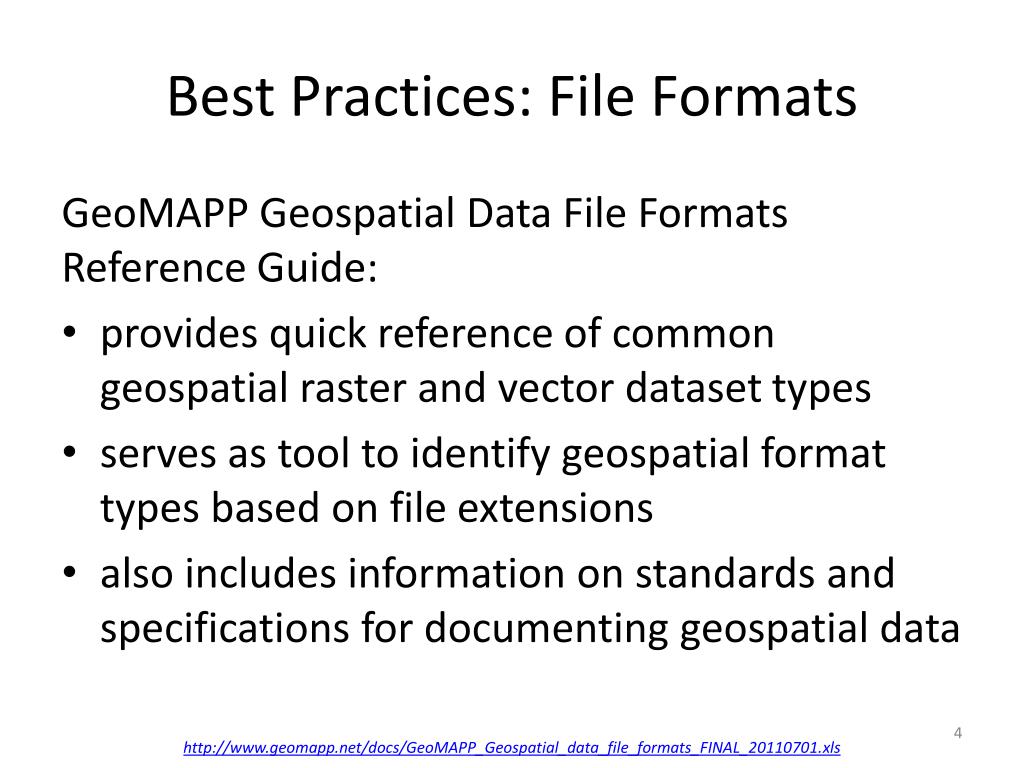 PPT Data Archiving & Preservation Best Practices for GIS PowerPoint