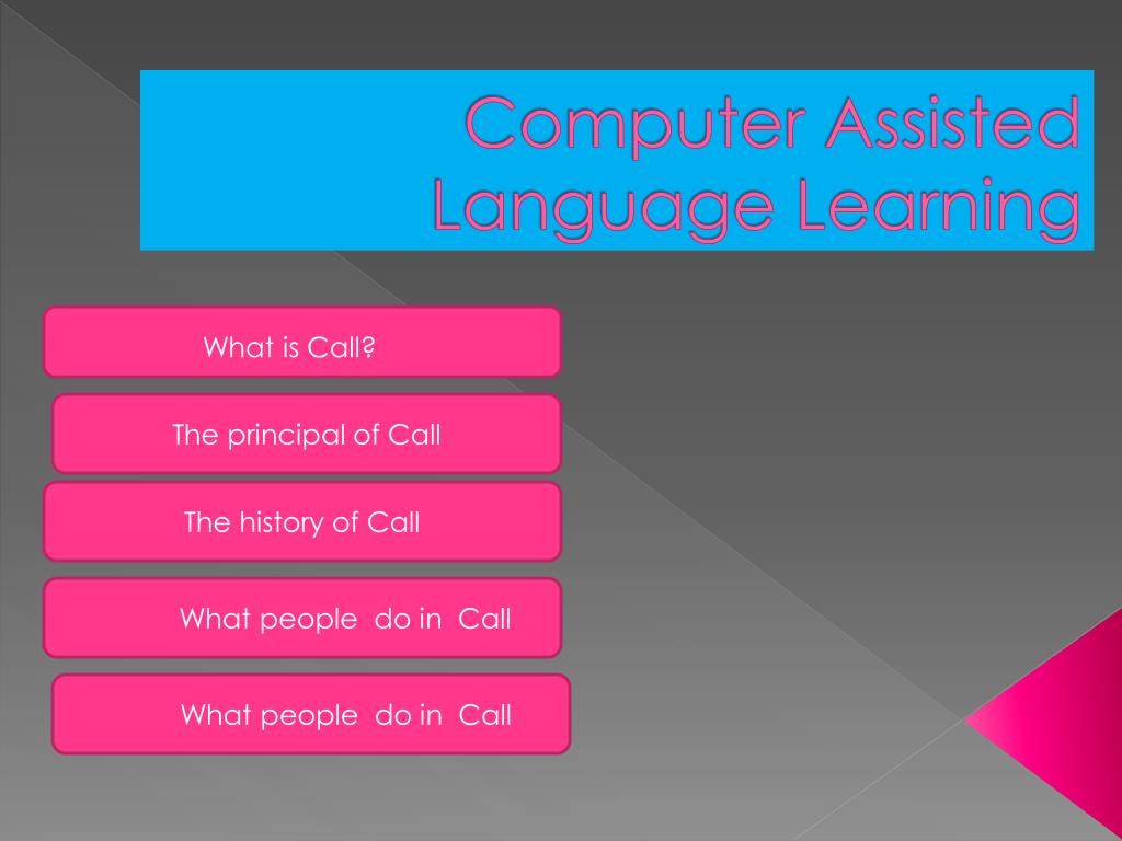 PPT Computer Assisted Language Learning PowerPoint Presentation, free
