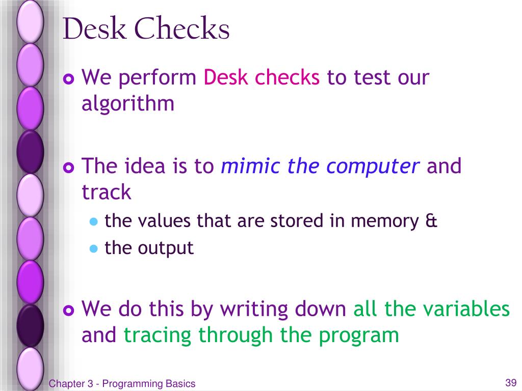 PPT Programming Basics PowerPoint Presentation, free download ID