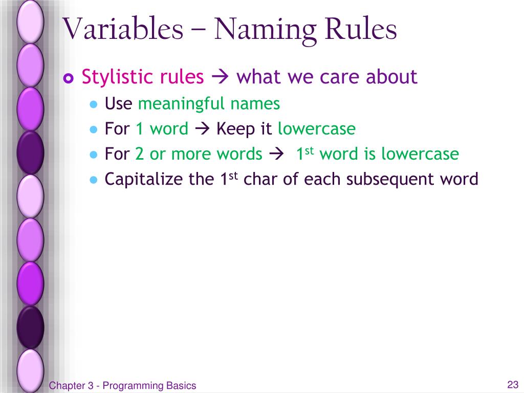 PPT Programming Basics PowerPoint Presentation, free download ID