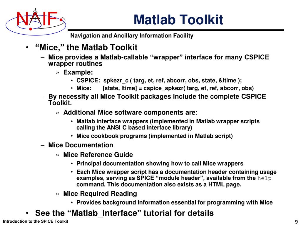 PPT Introduction to the Family of SPICE Toolkits PowerPoint Presentation ID1581384