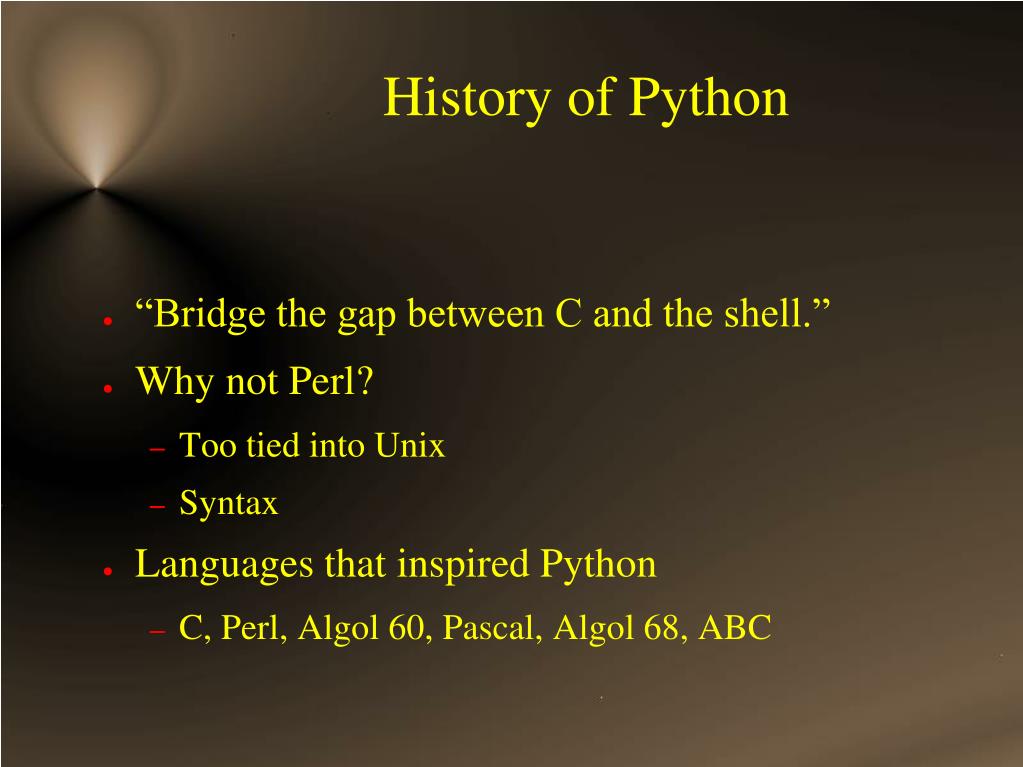 PPT Overview of Python PowerPoint Presentation, free download ID
