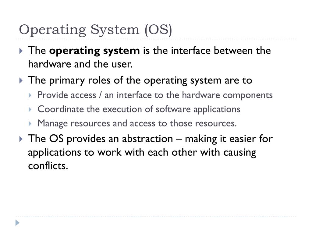 PPT IST346 Operating Systems Architecture PowerPoint Presentation