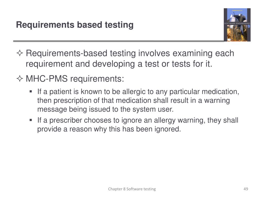 PPT Chapter 8 Software Testing PowerPoint Presentation, free