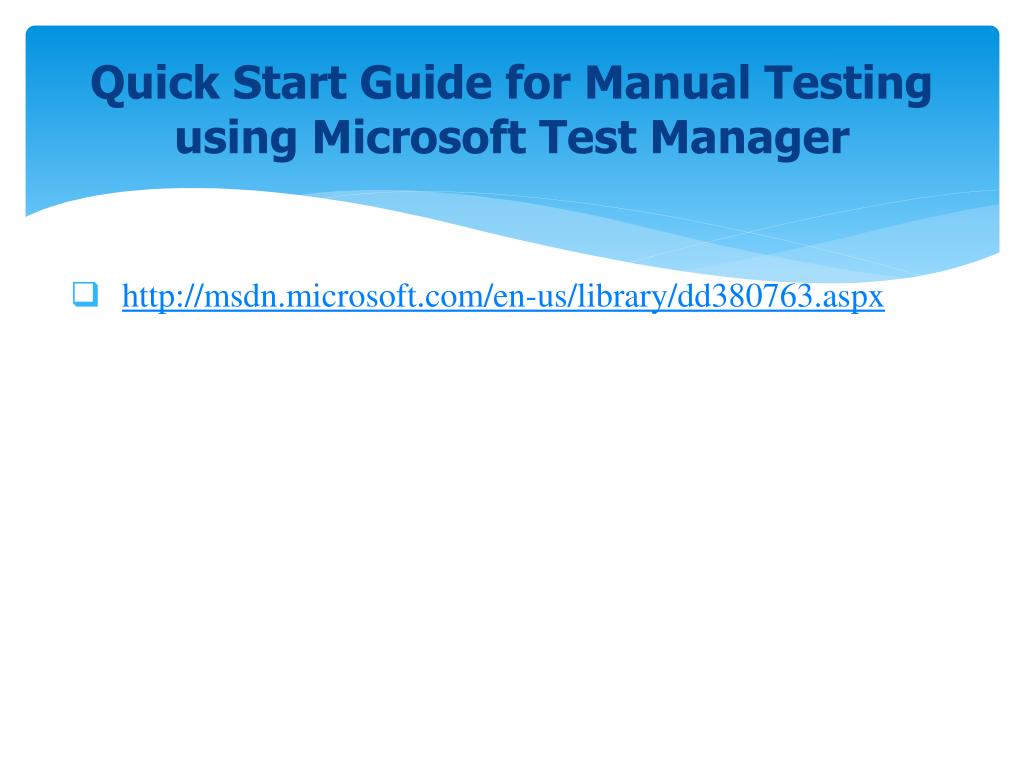 PPT Automating Coded UI Testing using Microsoft Testing Tools in