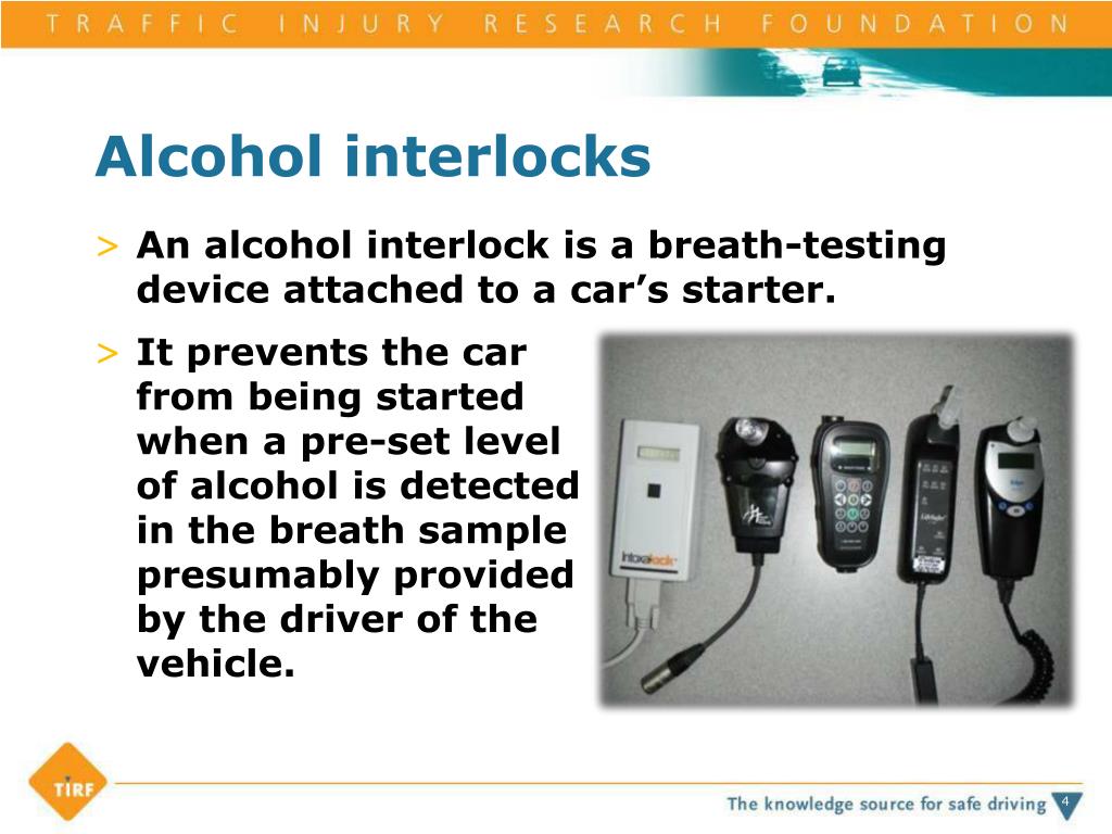 PPT Alcohol Monitoring Technologies Tools to Supervise Impaired