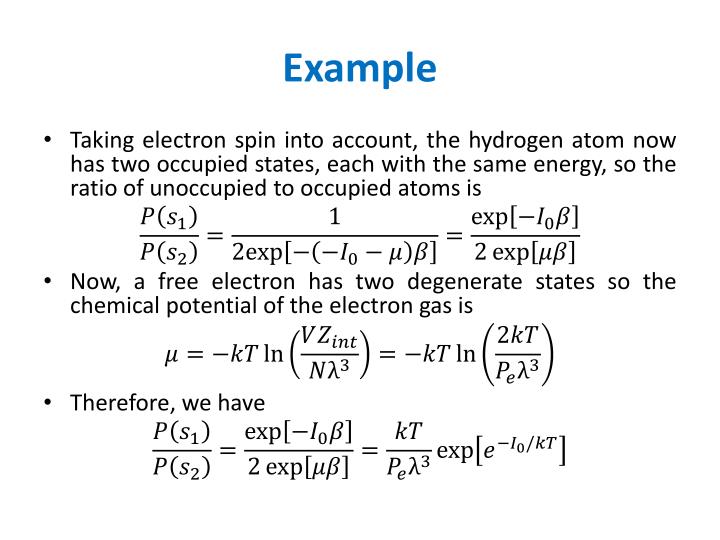 PPT Lecture 11 The Grand Canonical Ensemble PowerPoint Presentation