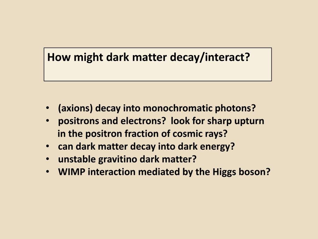 PPT Dark Matter PowerPoint Presentation, free download ID1589188