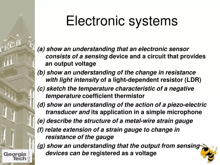 PPT Electronic systems PowerPoint Presentation, free download ID