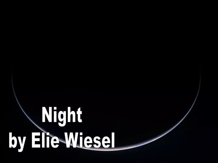 Night By Elie Wiesel SoundCloud