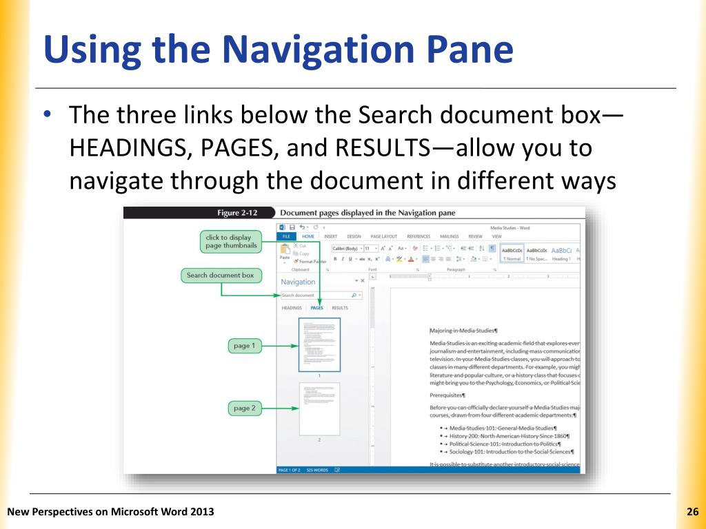 PPT Word Tutorial 2 Navigating and Formatting a Document PowerPoint