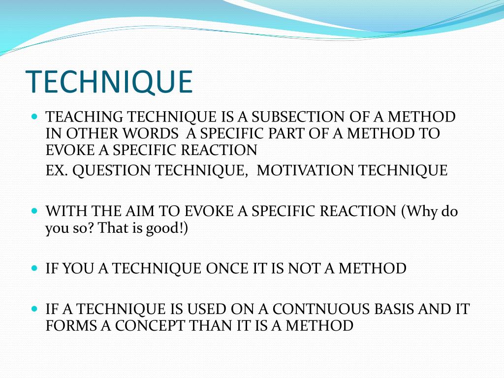 PPT TEACHING METHODS, TECHNOLOGY AND AIDS PowerPoint Presentation