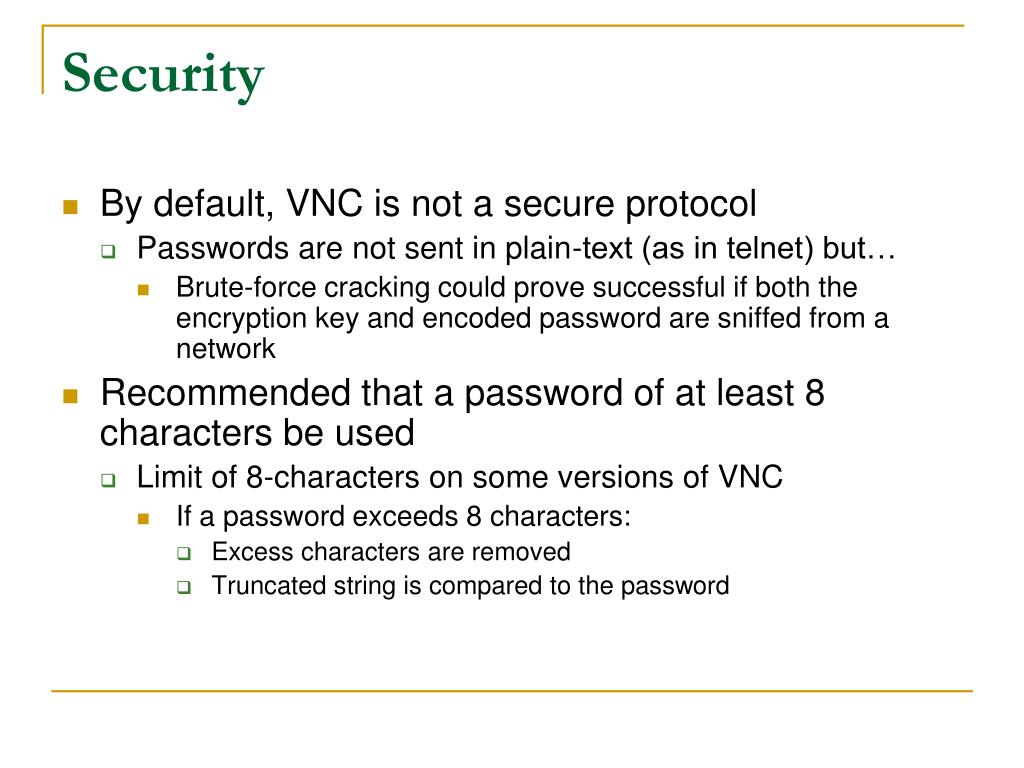 PPT VNC PowerPoint Presentation, free download ID1593778