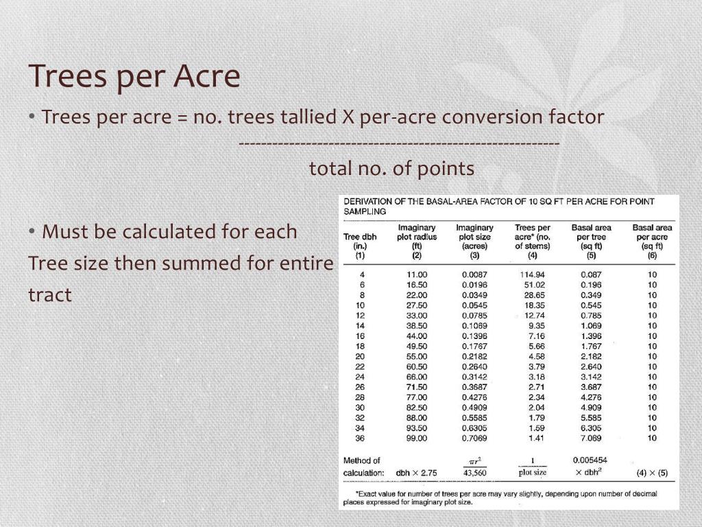 PPT Point Sampling or Variable Plot Cruising PowerPoint Presentation