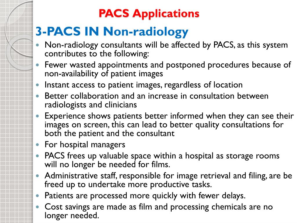 PPT PACS in Radiology PowerPoint Presentation, free download ID1596904