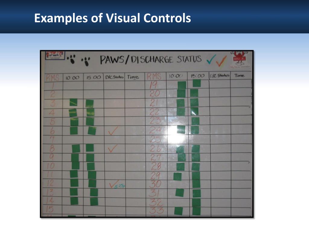 PPT Lean Visual Controls PowerPoint Presentation, free download ID