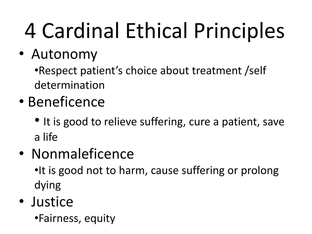 PPT Medical Ethics for Hospice Clinicians PowerPoint Presentation