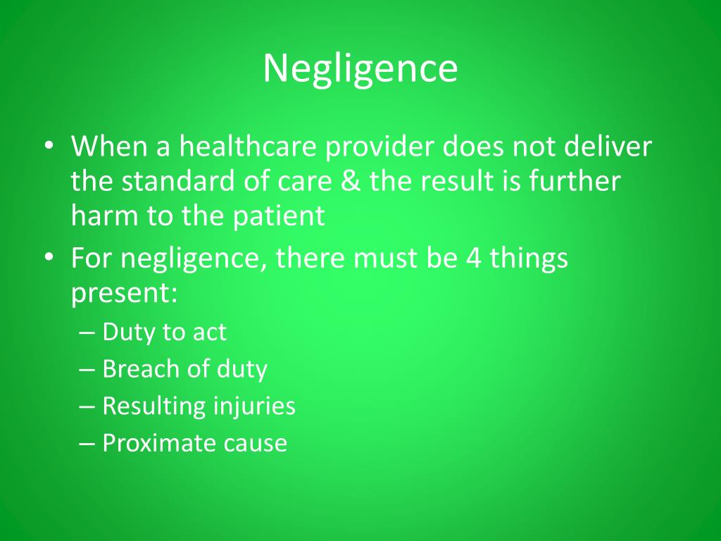 PPT Legal, Ethical, & Standards of Care PowerPoint Presentation, free