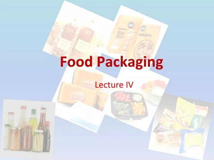 PPT Food Packaging PowerPoint Presentation, free download ID1602886