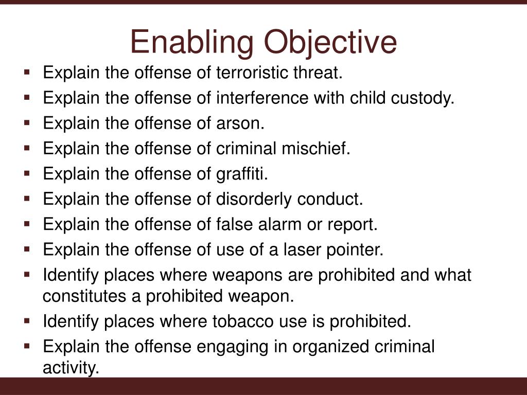PPT Texas Penal Code PowerPoint Presentation. free download ID1602960