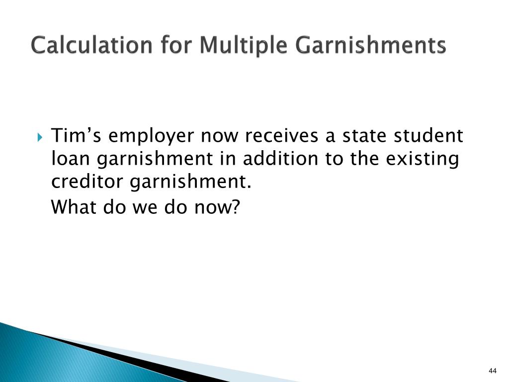 PPT Payroll and Garnishments Basic Steps to Processing PowerPoint