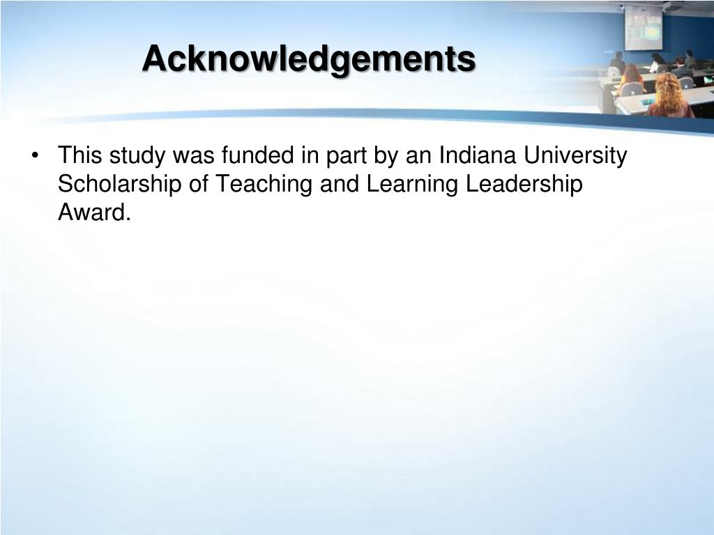 PPT Shared Goals and Student Learning at Indiana University