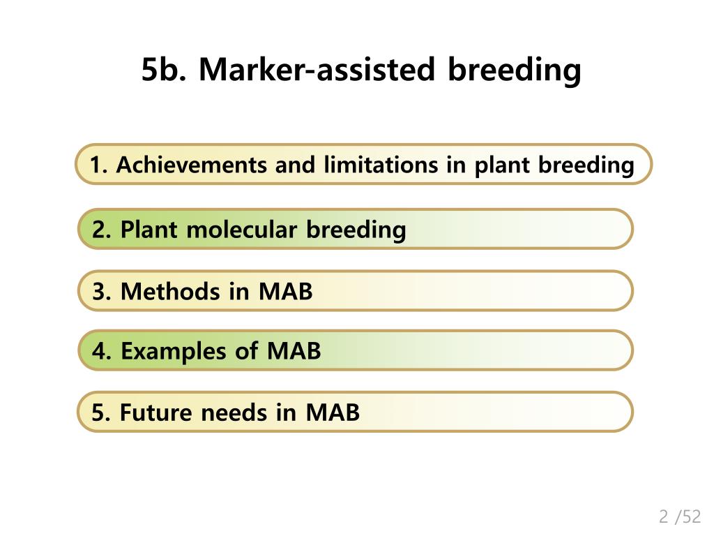 PPT 1. Achievements and limitations in plant breeding PowerPoint